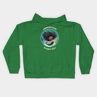 Mermaid Hair Kids Hoodie